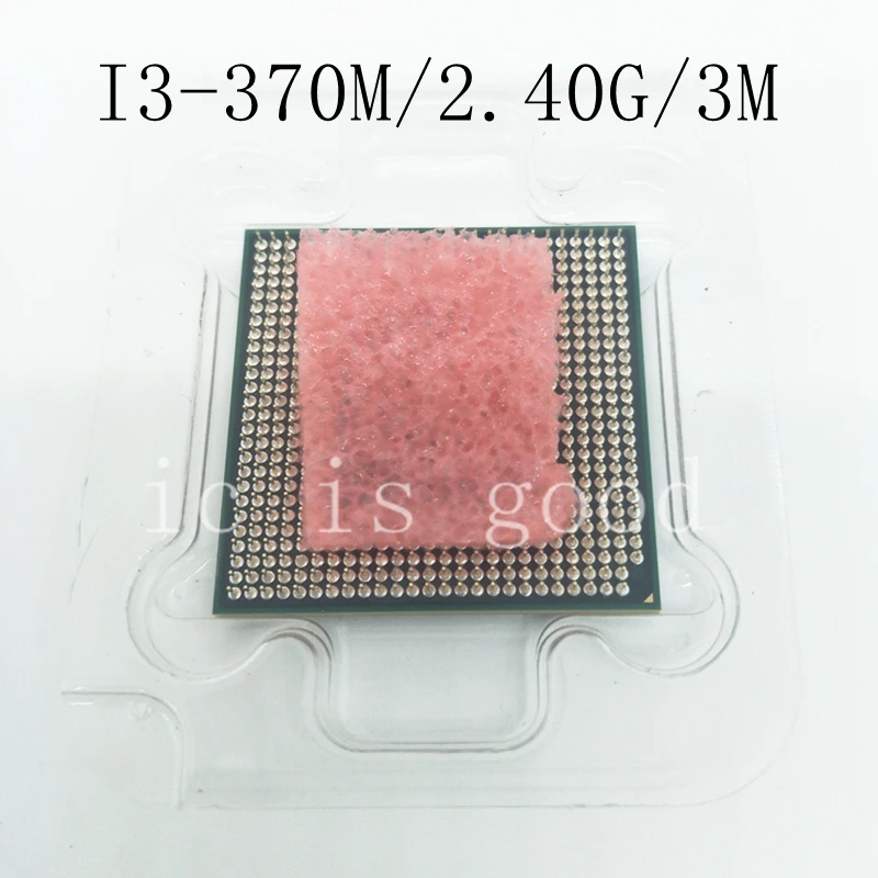 Core i3 370M 2.40GHz Dual-Core Processor PGA988 Mobile CPU Laptop processor