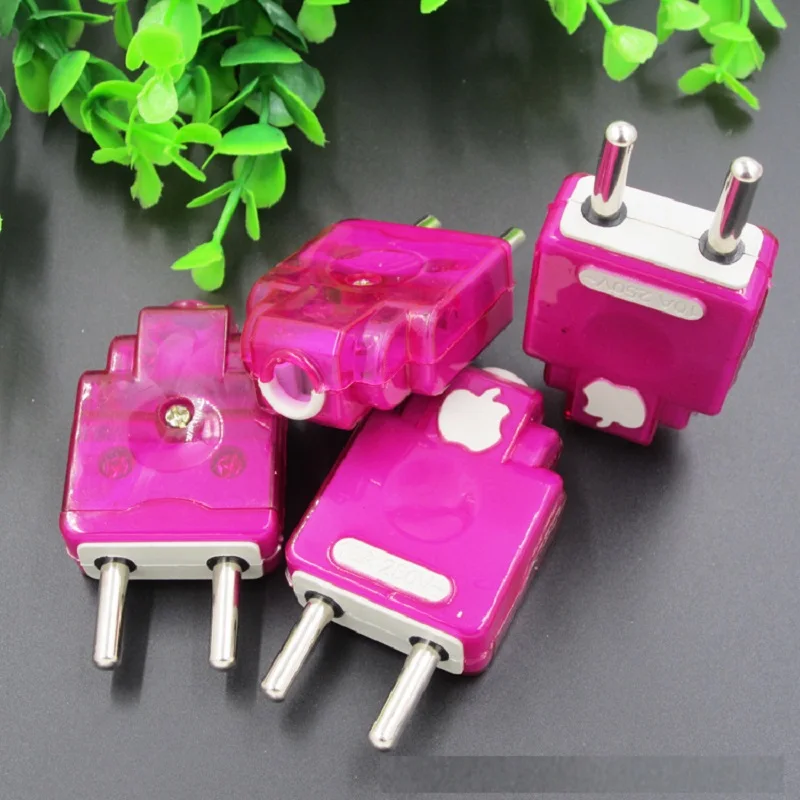 

4.8mm EU Power plug European standard socket Connection type 250V 10A high temperature and other advantages socket