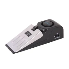 Дверной стоп-сигнал, датчик беспроводной 120дБ вибрации для дома, путешествий, отеля, офиса, безопасность, ограничитель для дверей охранного оповещения, система