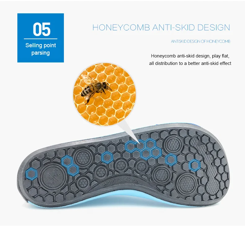 1 (22)Outdoor Sandals Kids Wading Shoes Quick-Drying Printing Pattern Lovely Anti-Slippery Breathable Children Beach Aqua Shoes