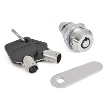 

21.5mm Cam Lock +2 Key For Security Door Cabinet Mailbox Drawer Cupboard Locker DIY Home Drawer Tools