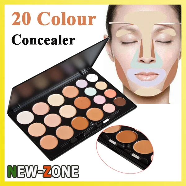 Professional 20 Colour Concealer Face Contour Flawless Camouflage Cream