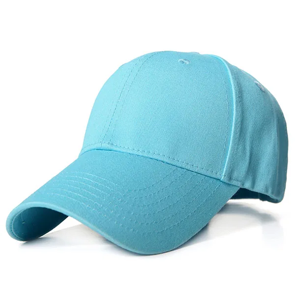 Простая бейсбольная кепка для мужчин и женщин с изогнутым солнцезащитным козырьком, бейсбольная кепка, одноцветная модная унисекс Регулируемая Мужская кепка s, летняя кепка - Цвет: blue