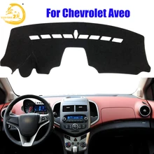 Easysee коврик на приборную панель dashmatt Dash коврик солнцезащитный тент приборная панель покрытие ковер для Chevrolet Aveo пыленепроницаемый