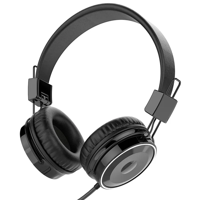 Reetec складной проводной стерео Over ear Headphones Низкий Бас гарнитуры с микрофоном для