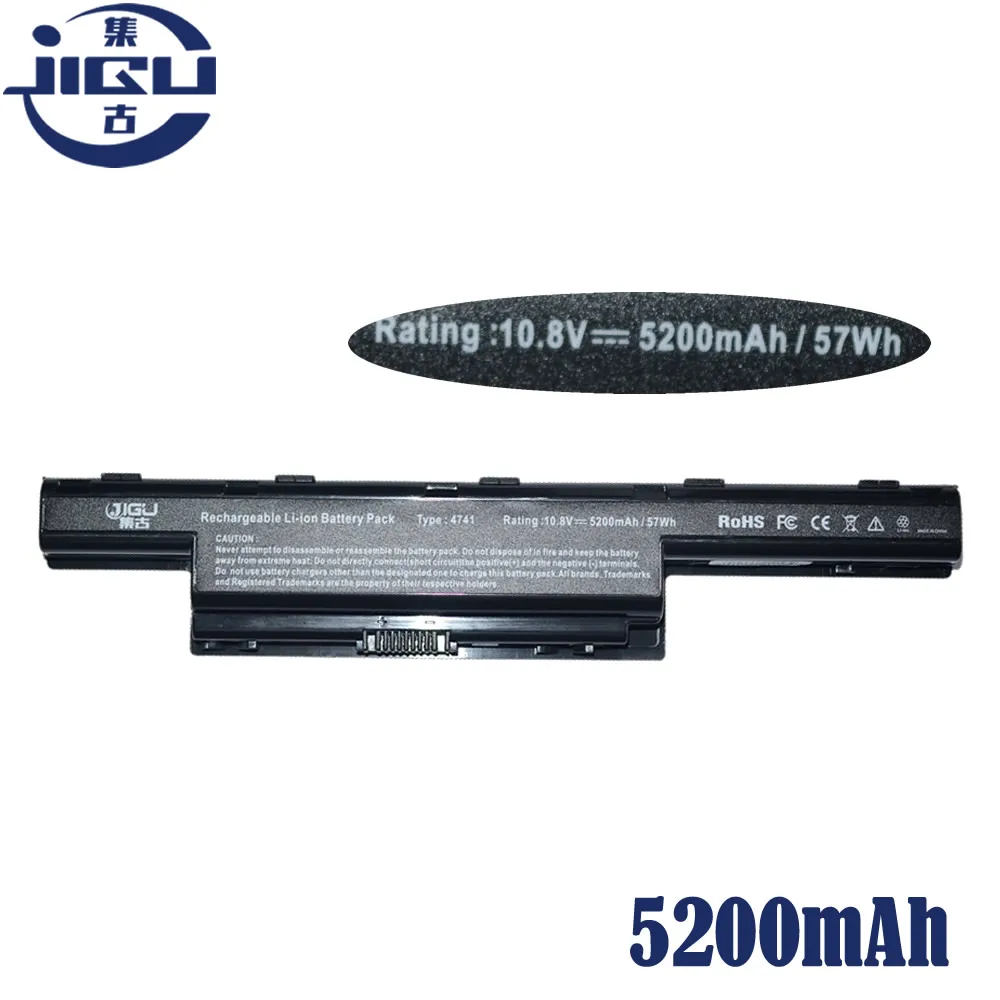 JIGU ноутбука Батарея для Packard колокол Easynote TK81 TK83 TK85 TK87 TK36 TK37 AS10D61 AS10D71