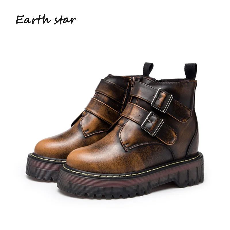 earth leather boots