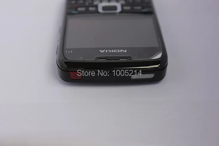 E71 мобильный телефон Nokia E71 3g Wifi gps 5MP отремонтированный мобильный телефон разблокированный E серия Смартфон русская клавиатура