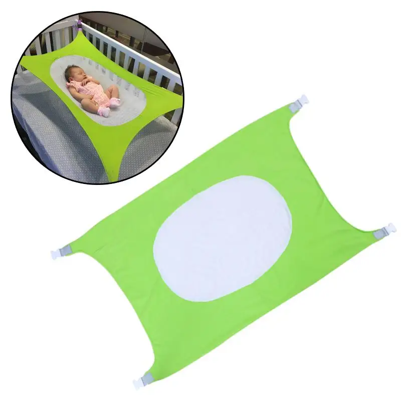 Детские inflants гамак летние дышащие сетки моющиеся гамак для новорожденного Детские переносной кроватки 130*80 см