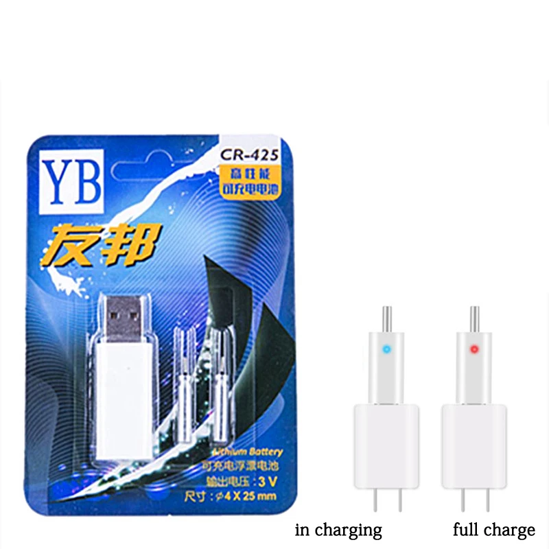 العلامة التجارية الجديدة الصيد يطفو قابلة للشحن CR425 بطارية مباراة USB لاستخدام الدعاوى لمختلف شاحن الأجهزة الصيد يتناول FO262 العلامة التجارية الجديدة الصيد يطفو قابلة للشحن CR425 بطارية مباراة USB لاستخدام الدعاوى لمختلف شاحن الأجهزة الصيد يتناول FO262