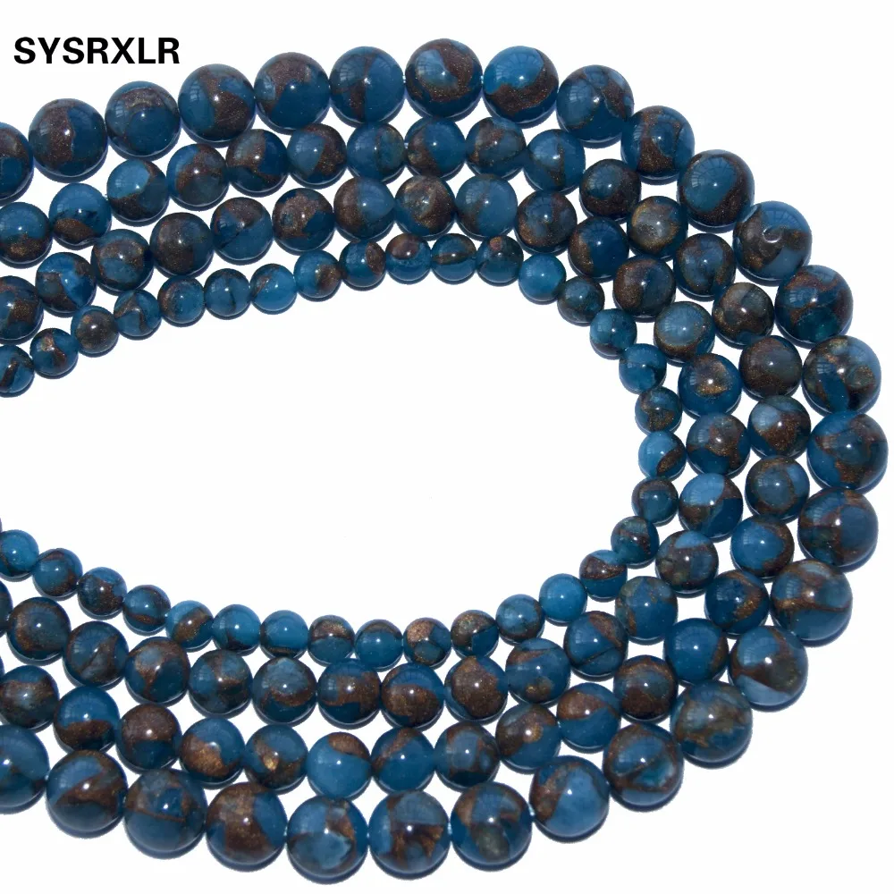 Pcs Frosted Gemstones DIY Jewellery Making Sodalite Round Beads 10mm Blue 35