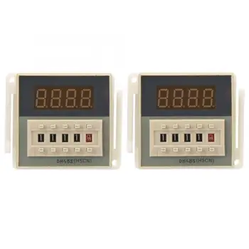 

High Quality O111ROM DH48S-2Z LCD Display Time Timer Delay Relay 8 Pins 0.01S-9999H Time Delay Relay