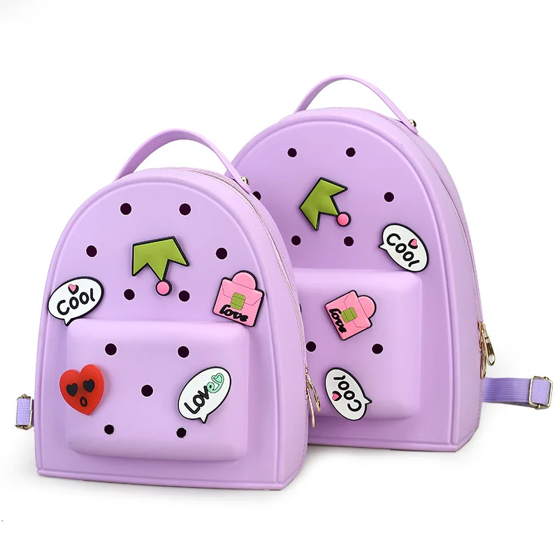 2017 sweet baby girls school bags candy color cartoon children font b backpacks b font font