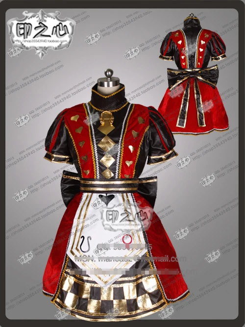 

Alice: Madness Returns Lolita Royalty Poke Uniforms Cosplay Costume Free Shipping
