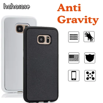 

1000pcs Glitter Bling Anti Gravity Magical Selfie Case For Samsung S10 E S9 S8 Plus S7 Edge Note 9 8 Absorb Wall Anti-Knock Case