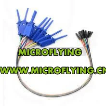

MICROFLYING, 5 шт., проверка качества зажима крючка. Тестовая папка для логического анализатора. Для USB 24M 8CH