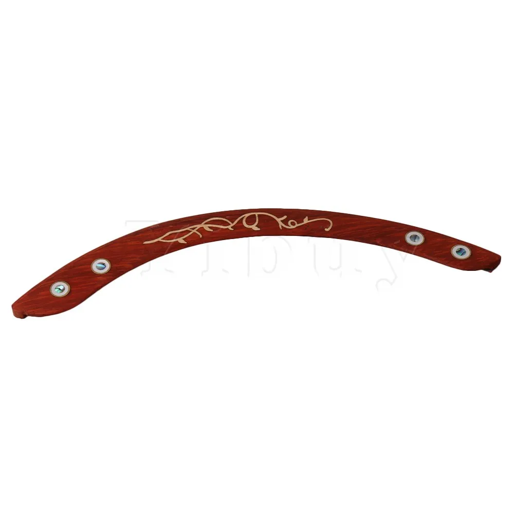 Yibuy 19.7x2.2cm Figured Solid Redwood Guitar Armrest Silm with Shell Dot for Acoustic Guitar Replacement Parts Yibuy 19.7x2.2cm Figured Solid Redwood Guitar Armrest Silm with Shell Dot for Acoustic Guitar Replacement Parts