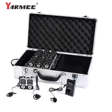 

Free Shipping!! YARMEE Wireless Teaching System Tour Guide Set For 2 Microphone and 30 receptor With Earphone YT100