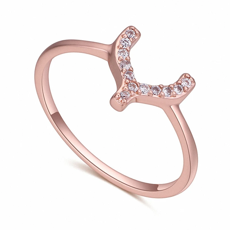 

TRACYSWING Real Austrian Crystals Brand AAA Zirconia Micro Inlays Fashion Ring for women New Geometric Th-121485
