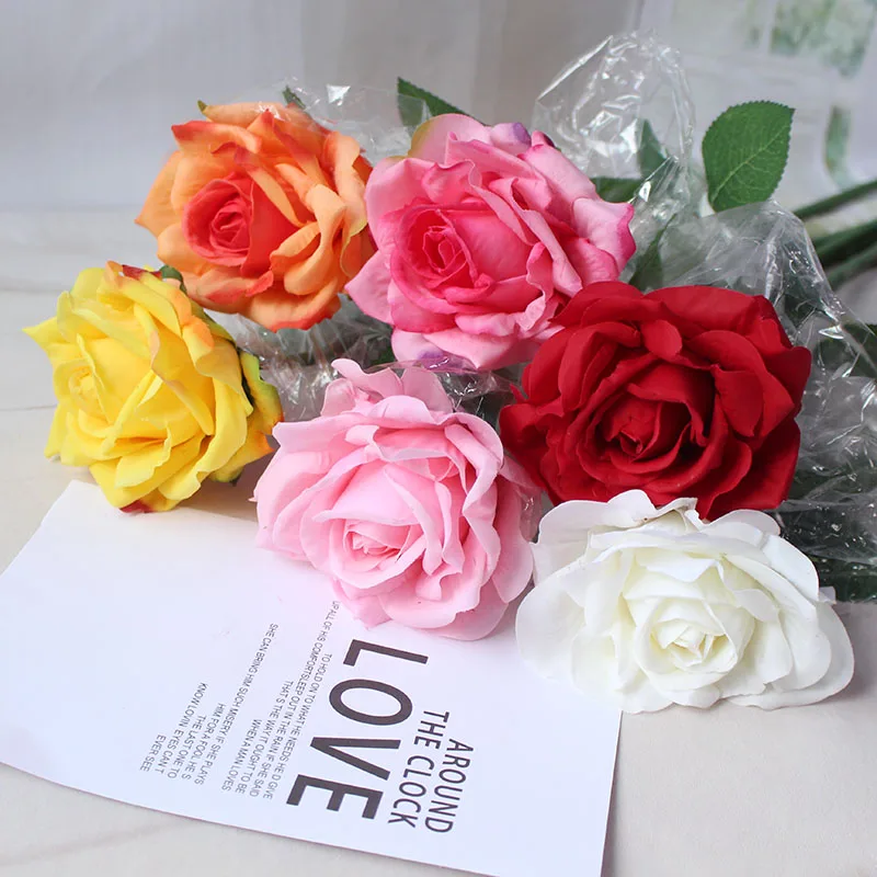 real touch rose artificial flower (7)