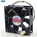Гидравлический вентилятор охлаждения PWM с подшипником для AVC 8025 80 мм x 80 мм x 25 мм DL08025R12U, 4 провода, 4-контактный разъем 12 В 0,50a - фото
