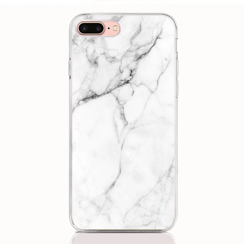 

For Huawei Y5 2018 / Y5 Prime 2018 / Honor 7S Soft Tpu Silicone Case Print Marble Back Cover Protective Phone Cases
