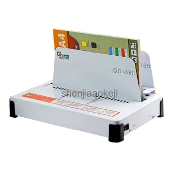 Hot melt binding machine GD380 contract documents A4 book envelope automatic glue bookbinding machine 100w
Hot melt binding machine GD380 contract documents A4 book envelope automatic glue bookbinding machine 100w