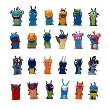 Slugterra modelo brinquedos 16/24 pçs 5cm anime dos desenhos animados slugterra mini monstro figuras de ação pvc brinquedos para crianças meninos presentes de aniversário de natal