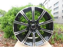 20×9 et 35 5×112 Black Machine Face Alloy Wheel Rims W612 For Mercedes