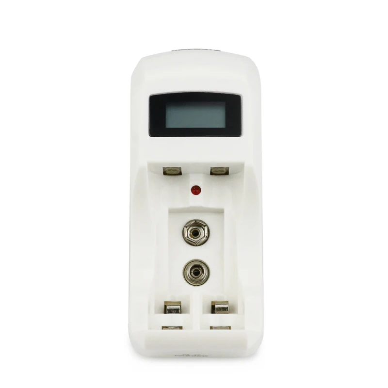 

MELASTA 3 in 1 Super Quick 2 Slots Battery Charger with Smart LCD Display for AA/AAA/ 9V/Ni-MH /Ni-CD Rechargeable Batteries