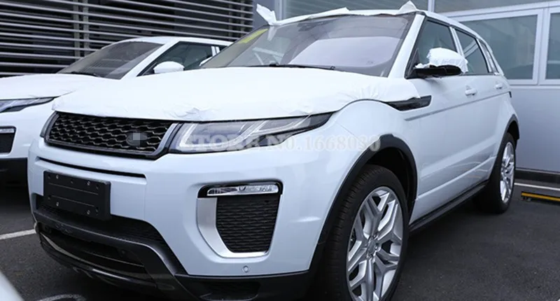 ABS передняя противотуманная фара Крышка лампы Накладка для Land Rover Range Rover Evoque подходит только для Range Rover Evoque динамическая модель