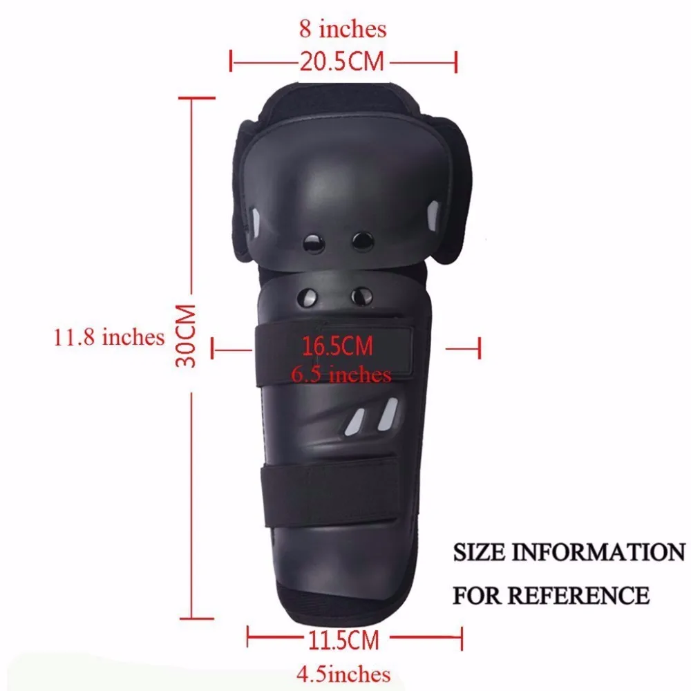 Мотоцикл мотокросса колено локоть защитный Ортез черный гоночный мотоцикл защитный наколенник Универсальный для взрослых