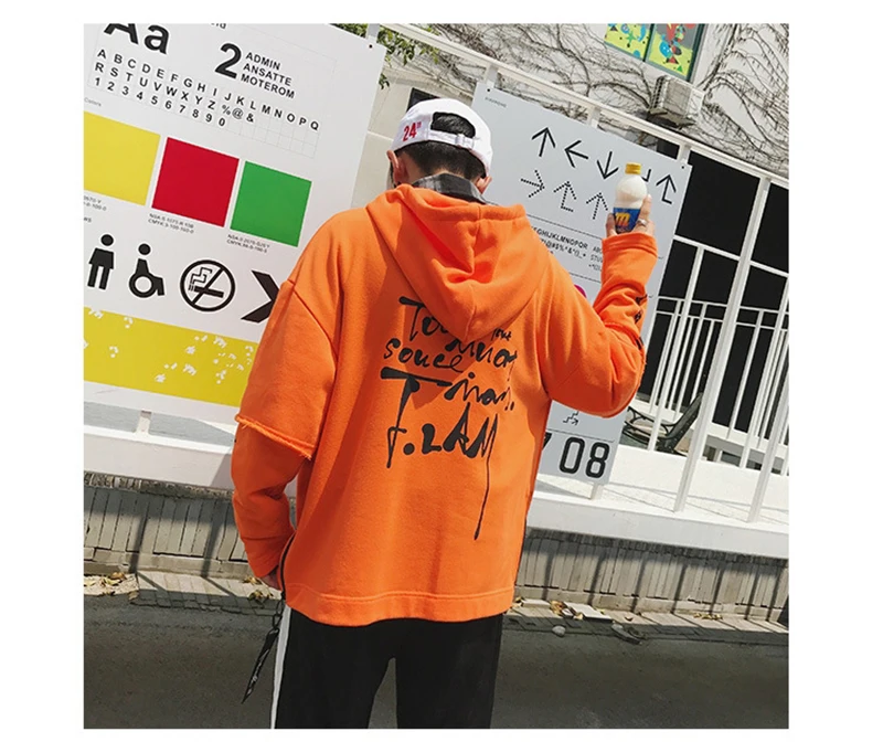 atchwork Harajuku Mens Hoodies Hip Hop Streetwear   (21)