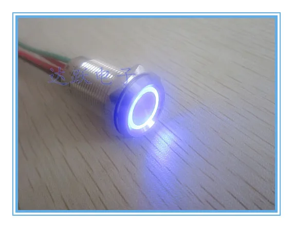 

16mm stainless steel metal [touch switch] / self lock / reset belt, LED/ high-end new product shelves