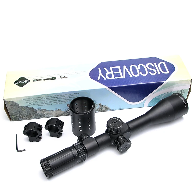Discovery VT T 6 24X50 SFRLIR Tactical Riflescope Side Focus Rifle Scope font b Rangefinder b