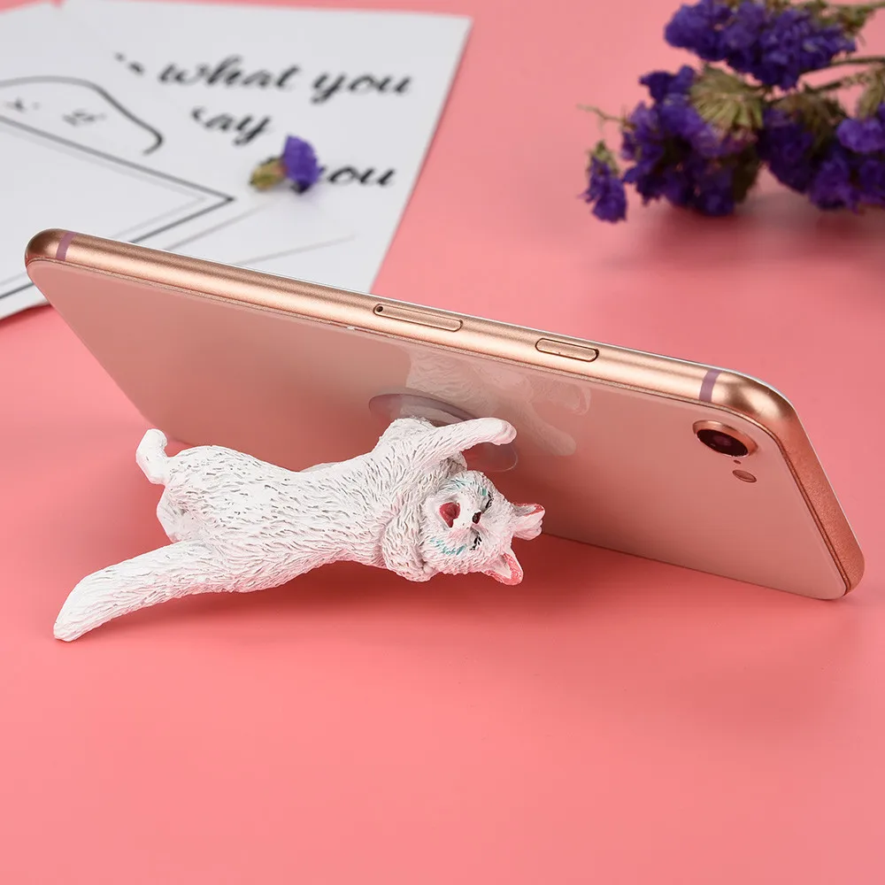 Phone Holder Stand Socket Cute Cartoon Cat Support Smartphone Desk Mobile Stand For Phones Suporte Para Celular Phone Holder Stand Socket Cute Cartoon Cat Support Smartphone Desk Mobile Stand For Phones Suporte Para Celular