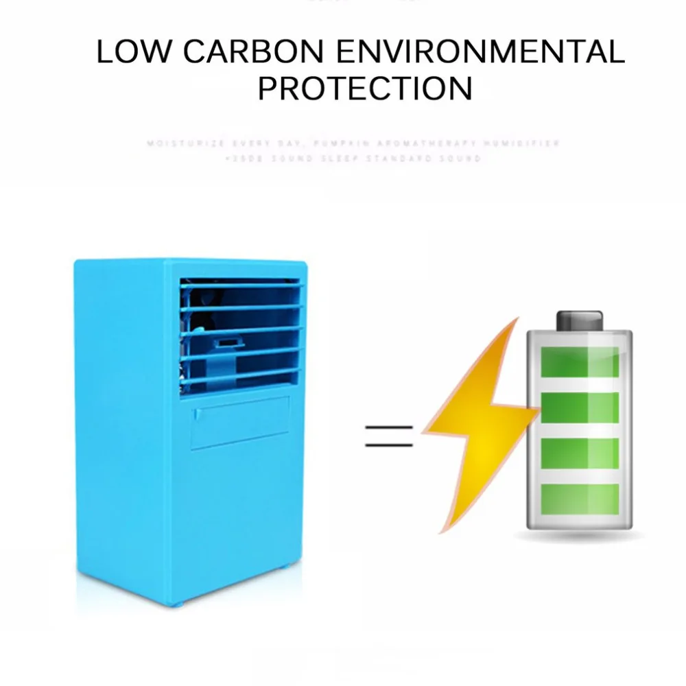Портативный мини-вентилятор кондиционера персональный кулер Быстрый простой способ охладить любое пространство домашний офисный Настольный вентилятор с водой