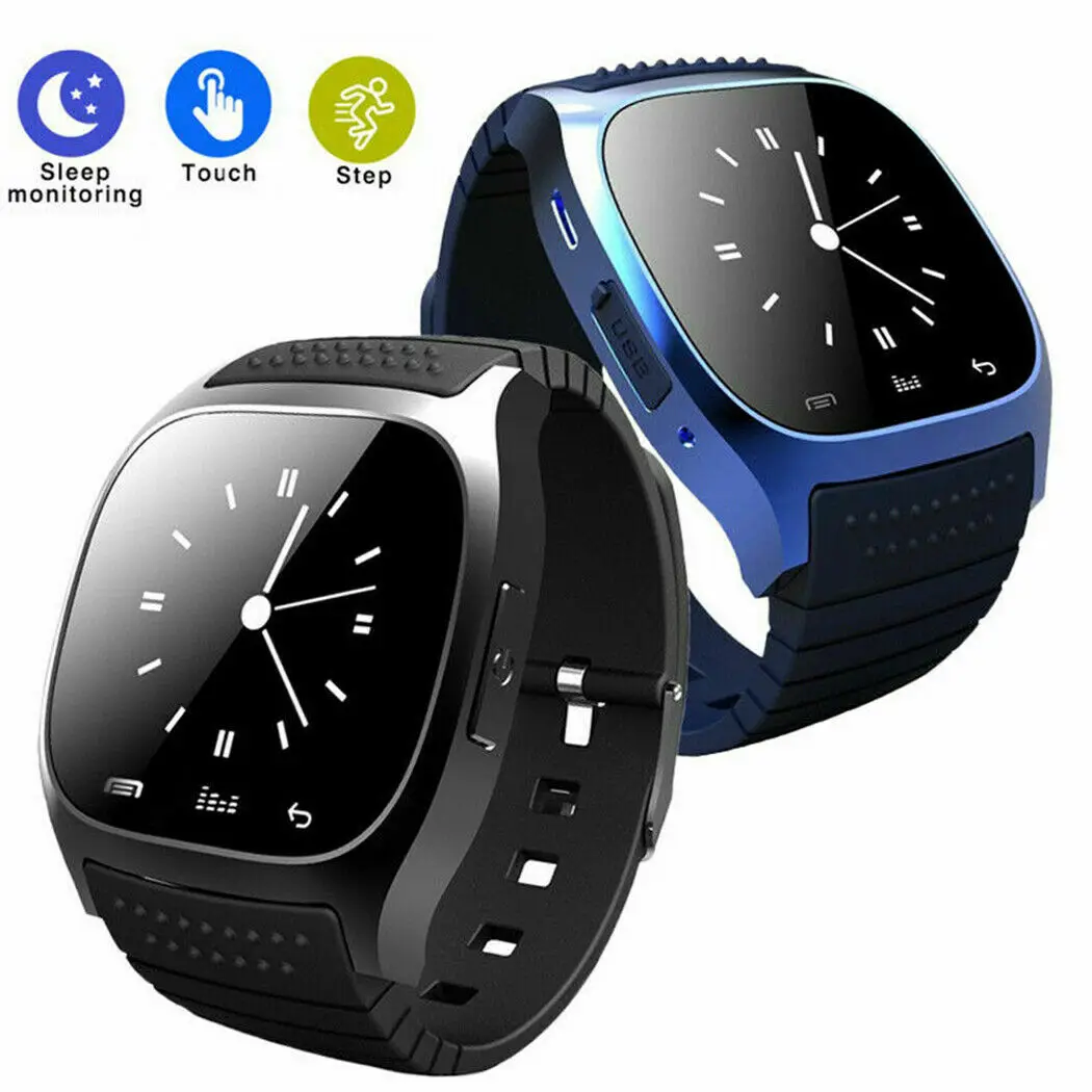 

Mate Wrist Waterproof Bluetooth Smart Watch For Android HTC Samsung iPhone iOS