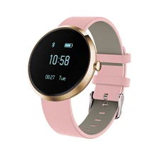 Здоровье Спорт Bluetooth SmartWatch С сердечного ритма Мониторы шагомер Приборы для измерения артериального давления Фитнес Смарт часы для Android iso телефон