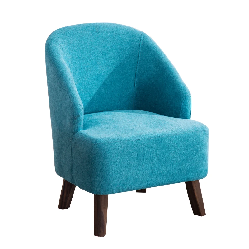 small teal chair