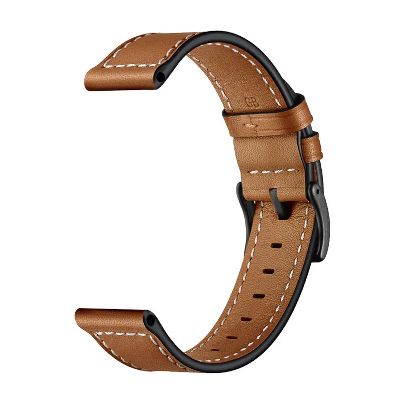 Replacement Strap Genuine Leather Watch Band WristStrap For Huawei Watch GT Honor Watch Magic 22mm 5.5-8.0 inch 40AP1906