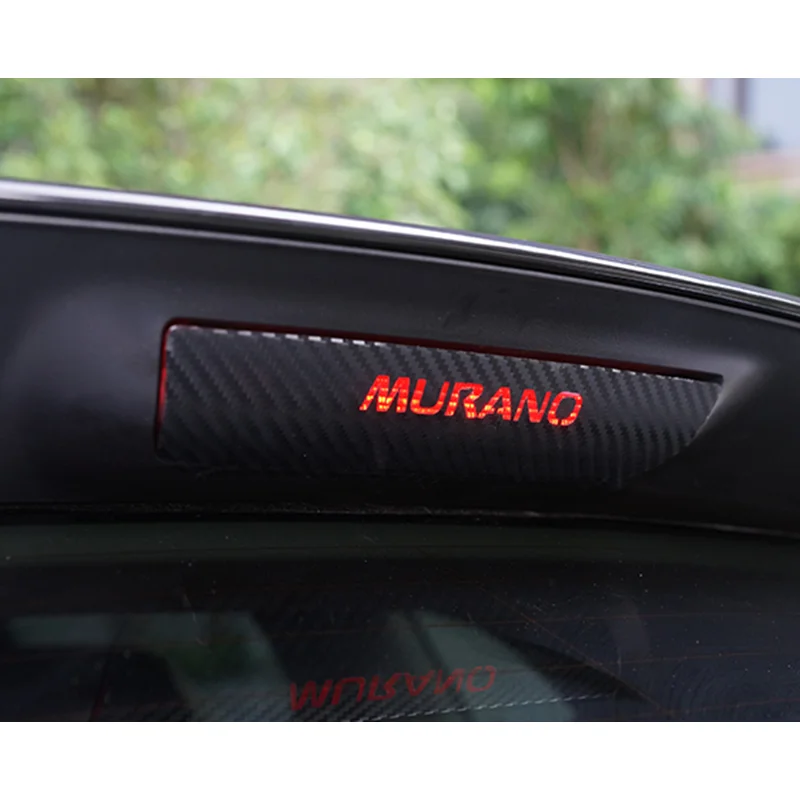 Для Nissan New Murano автомобильный стикер s тормозной светильник защитный стикер чехол из углеродного волокна для автомобиля 1 шт