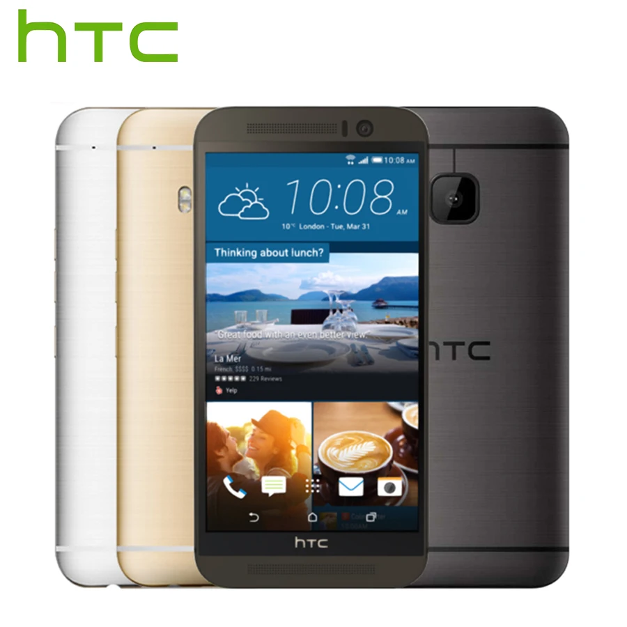 htc One M9 4G LTE мобильный телефон 5,0 дюймов 3 ГБ ОЗУ 32 Гб ПЗУ Восьмиядерный 1920x1080 2840 МП мАч Android смартфон