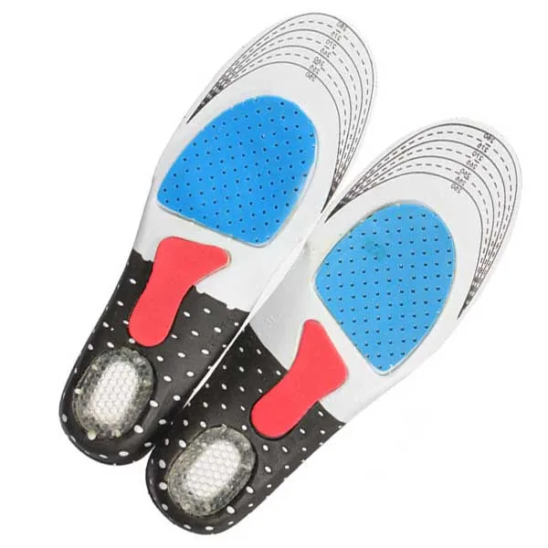 2Pcs Unisex Sneaker Insoles Orthotic Arch Sport Shoe Pads Running Insoles