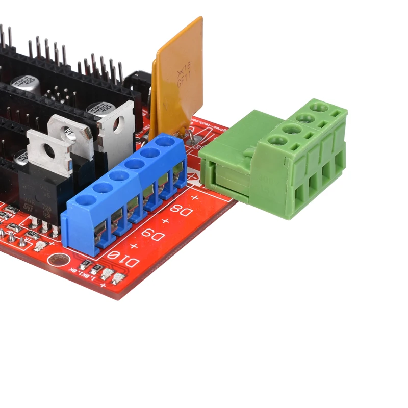 3D Printer Kit Mega 2560 R3 Control Board Ramps 1.4 Motherboard 12864 LCD Panel A4988 Stepper Motor Driver For 3D Printer Parts