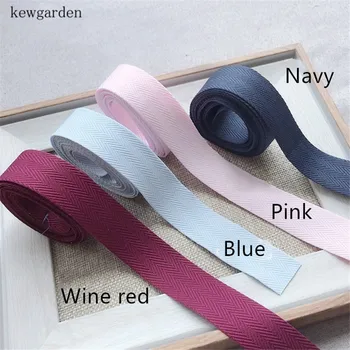 

Kewgarden 35mm 25mm 15mm Double Face Stripe Satin Ribbons Handmade Tape DIY Bowknot Cotton Ribbon Garment Accessories 5m / lot