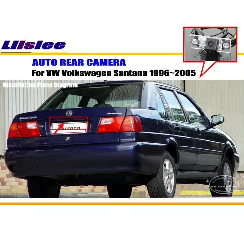

Liislee For VW Volkswagen Santana 1996~2005 - Rear View Camera / Backup Parking Camera / NTST PAL / License Plate Light OEM