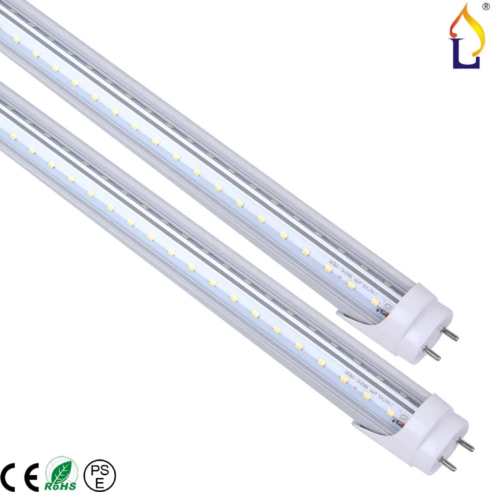 4ft 40W G13/single pin T8 V shape led tube light smd2835 high