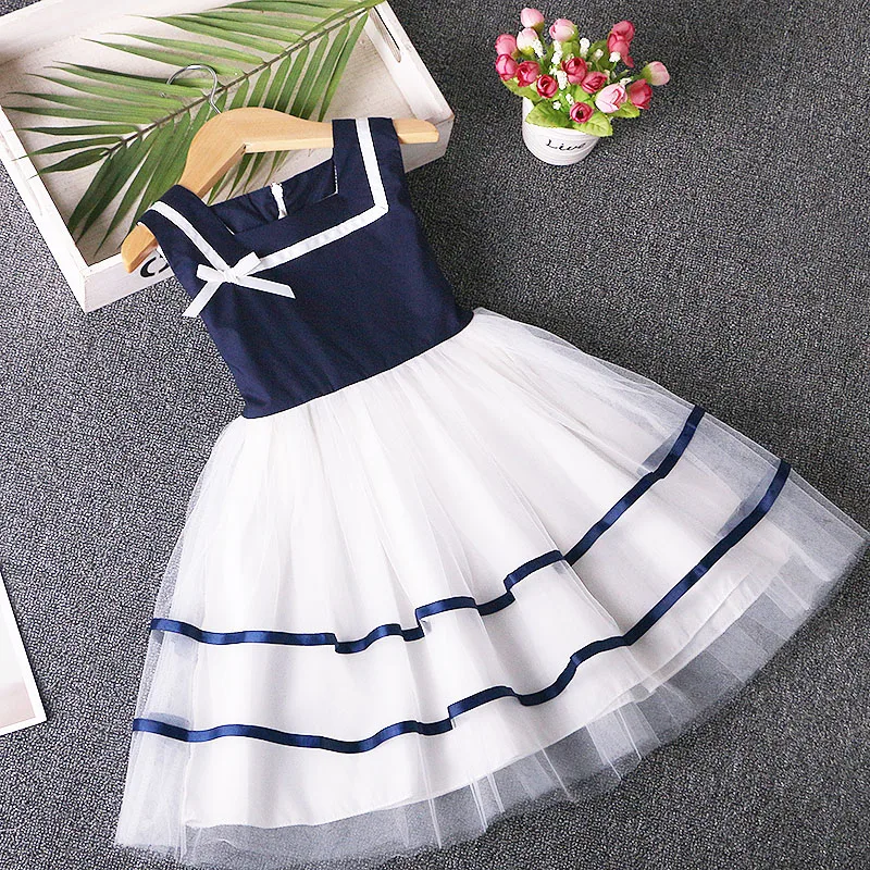 Летнее платье для девочек, платья г. Консервативный стиль, детское платье принцессы, костюмы для вечеринки в честь Дня Рождения, детская одежда, От 3 до 9 лет