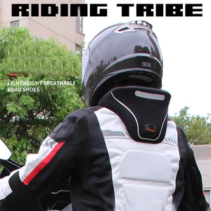Riding tribe Motorcycle neck protection riding neckguard Reflective zipper 3D Cervical spine protective moto parts Riding tribe Motorcycle neck protection riding neckguard Reflective zipper 3D Cervical spine protective moto parts